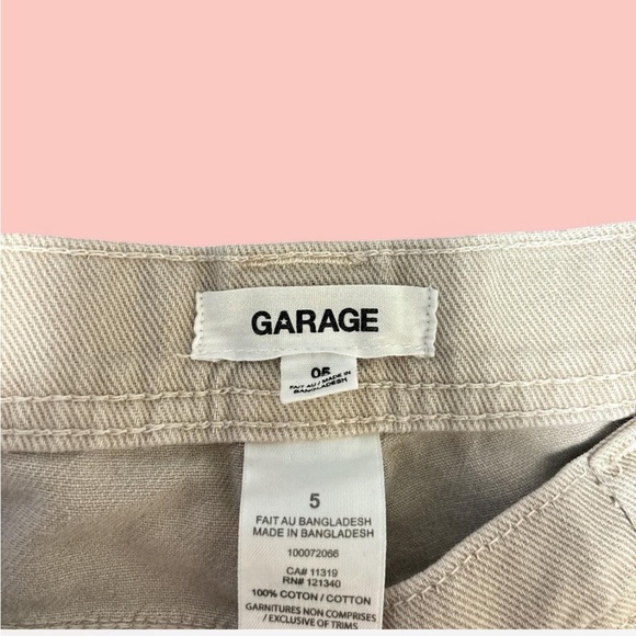 Garage Low Rise Carpenter Pants Khaki - Picture 5 of 5
